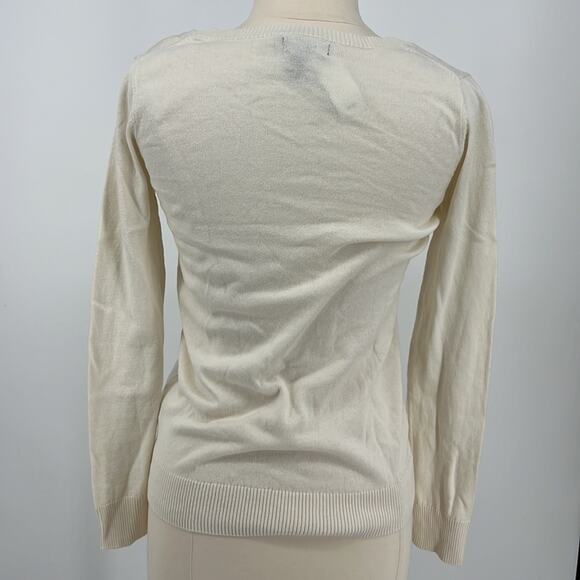 Gap Tres Cool Ivory Sweater Women's Tres Cool Small - Picture 2 of 4